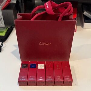 Cartier Fragrance Samples with small gift bag